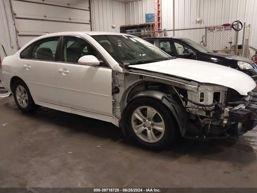 2013 Chevrolet Impala Ls VIN: 2G1WF5E36D1100339 Lot: 39718725