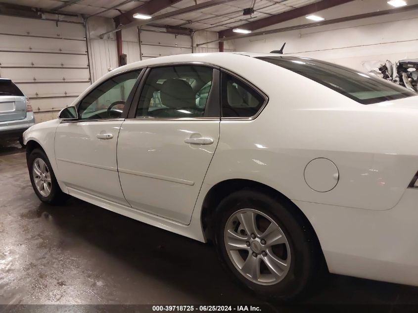 2013 Chevrolet Impala Ls VIN: 2G1WF5E36D1100339 Lot: 39718725
