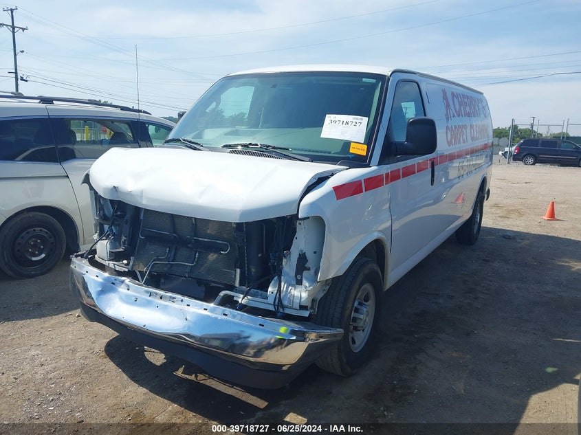 2017 CHEVROLET EXPRESS 3500 WORK VAN - 1GBZGHCG5H1100034