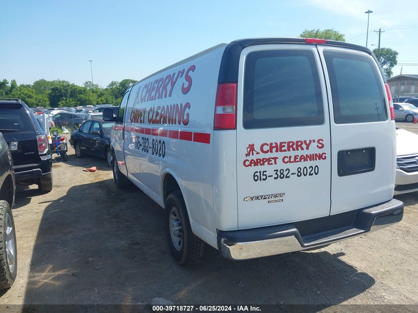 2017 CHEVROLET EXPRESS 3500 WORK VAN - 1GBZGHCG5H1100034