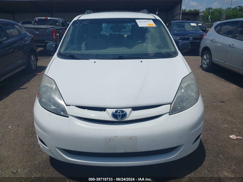 2010 Toyota Sienna Le VIN: 5TDKK4CC1AS312391 Lot: 39718733