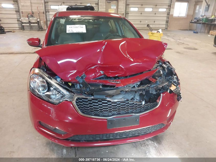 2016 Kia Forte Ex VIN: KNAFX4A82G5474446 Lot: 39718736