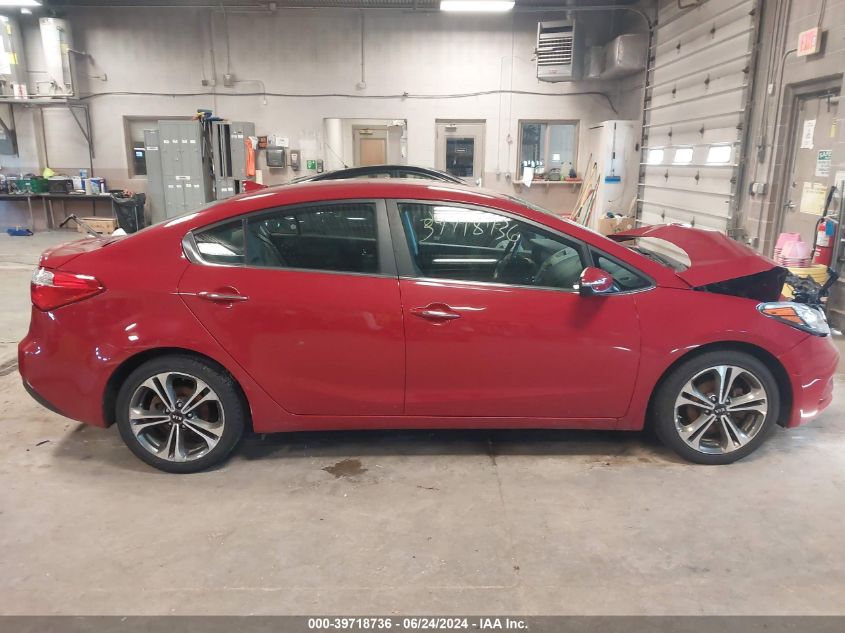 2016 Kia Forte Ex VIN: KNAFX4A82G5474446 Lot: 39718736
