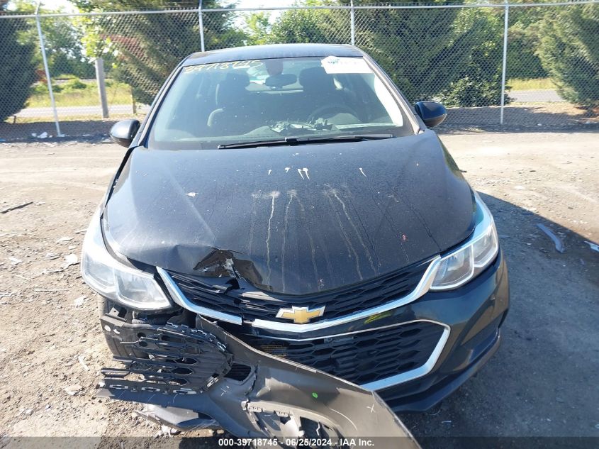 2018 Chevrolet Cruze Ls VIN: 1G1BC5SM9J7168766 Lot: 39718745