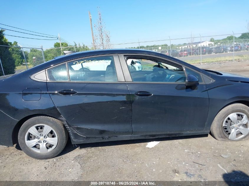 2018 Chevrolet Cruze Ls VIN: 1G1BC5SM9J7168766 Lot: 39718745