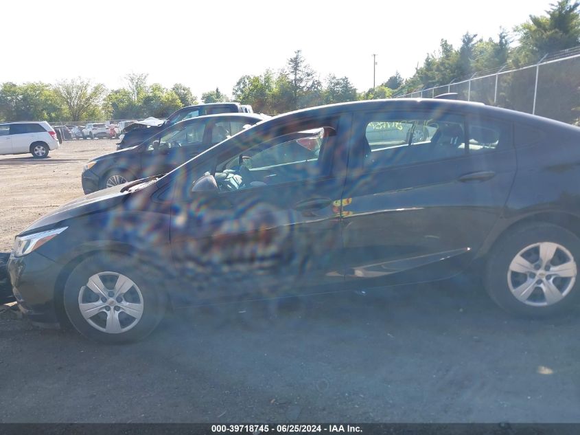 2018 Chevrolet Cruze Ls VIN: 1G1BC5SM9J7168766 Lot: 39718745