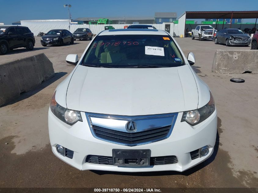 2012 Acura Tsx 2.4 VIN: JH4CU2F64CC001775 Lot: 39718750