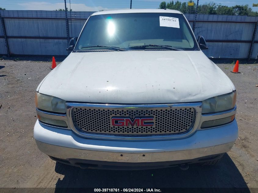 2002 GMC Sierra 1500Hd Sle VIN: 1GTGK13U42F127315 Lot: 39718761