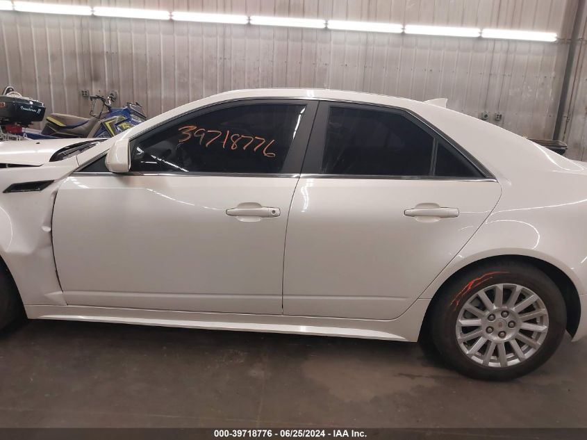 2011 Cadillac Cts Luxury VIN: 1G6DE5EY0B0170959 Lot: 39718776