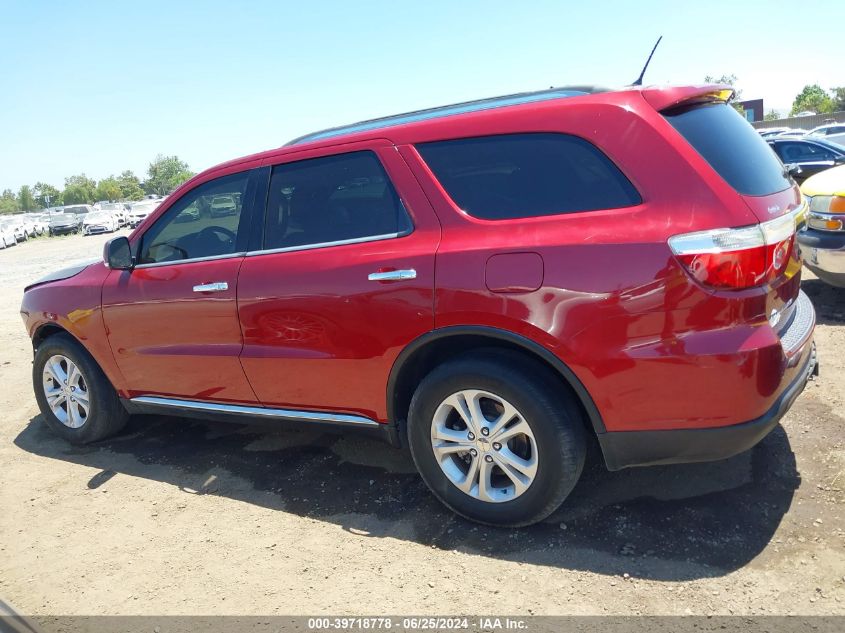 1C4SDHDT4DC691750 2013 Dodge Durango Crew