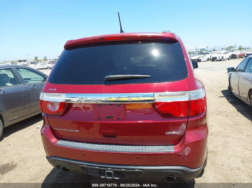 1C4SDHDT4DC691750 2013 Dodge Durango Crew