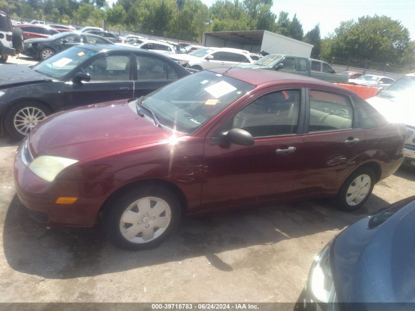 2007 Ford Focus S/Se/Ses VIN: 1FAFP34N07W111318 Lot: 39718783
