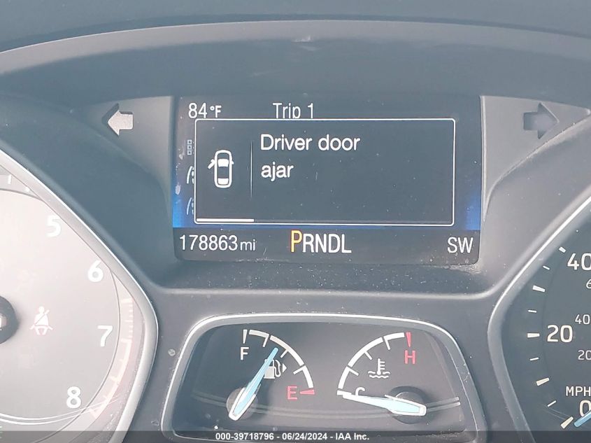 2015 Ford Focus Se VIN: 1FADP3F24FL263726 Lot: 39718796