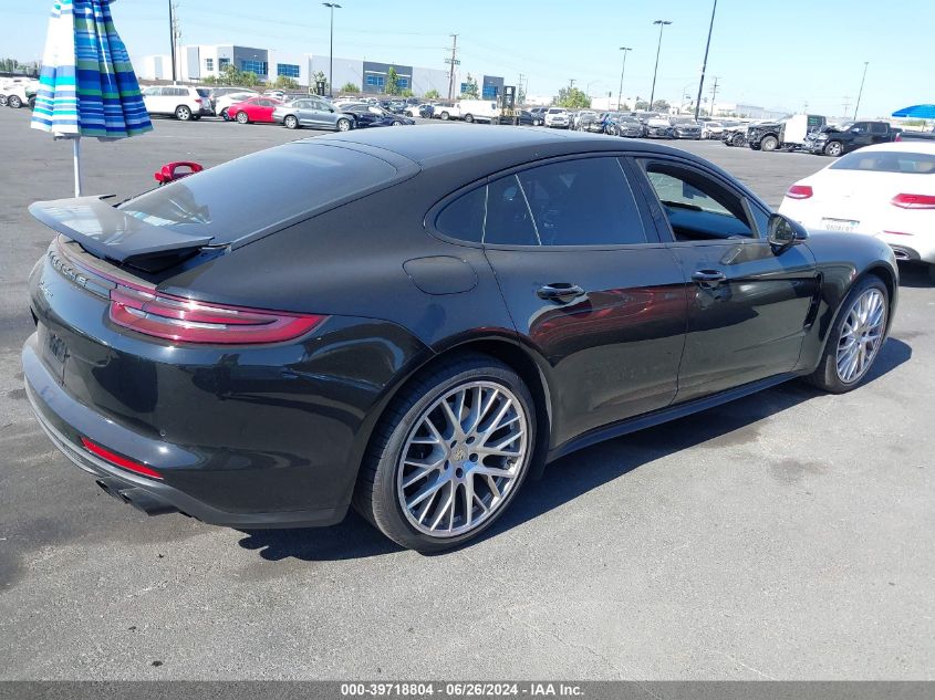 2020 Porsche Panamera 4 VIN: WP0AA2A71LL101818 Lot: 39718804