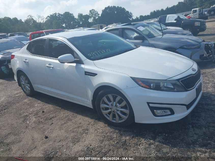 2015 Kia Optima Ex VIN: 5XXGN4A76FG412627 Lot: 39718814