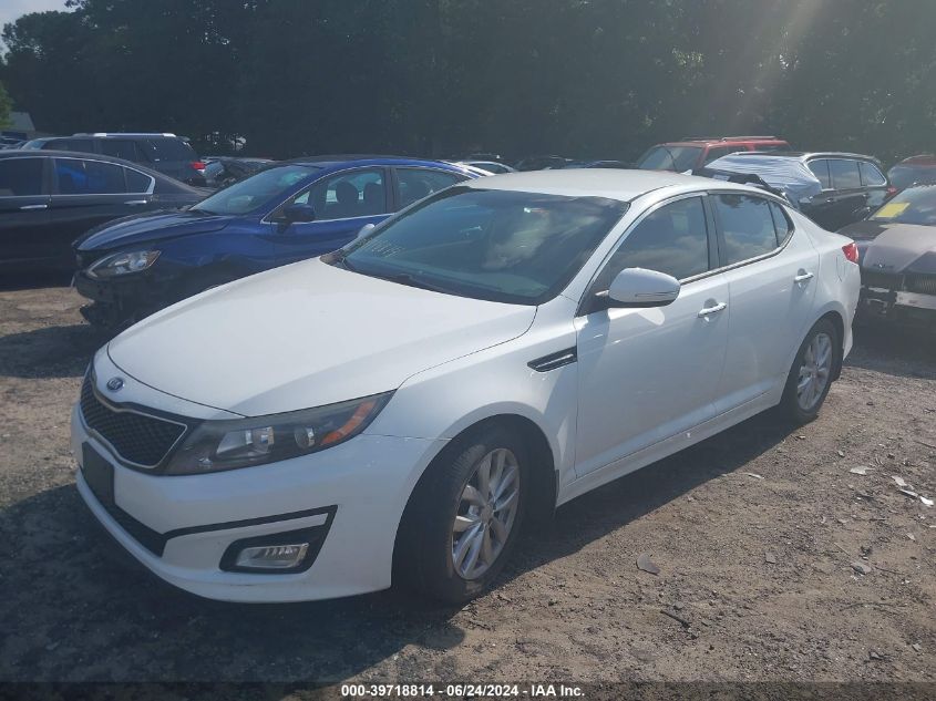 2015 Kia Optima Ex VIN: 5XXGN4A76FG412627 Lot: 39718814