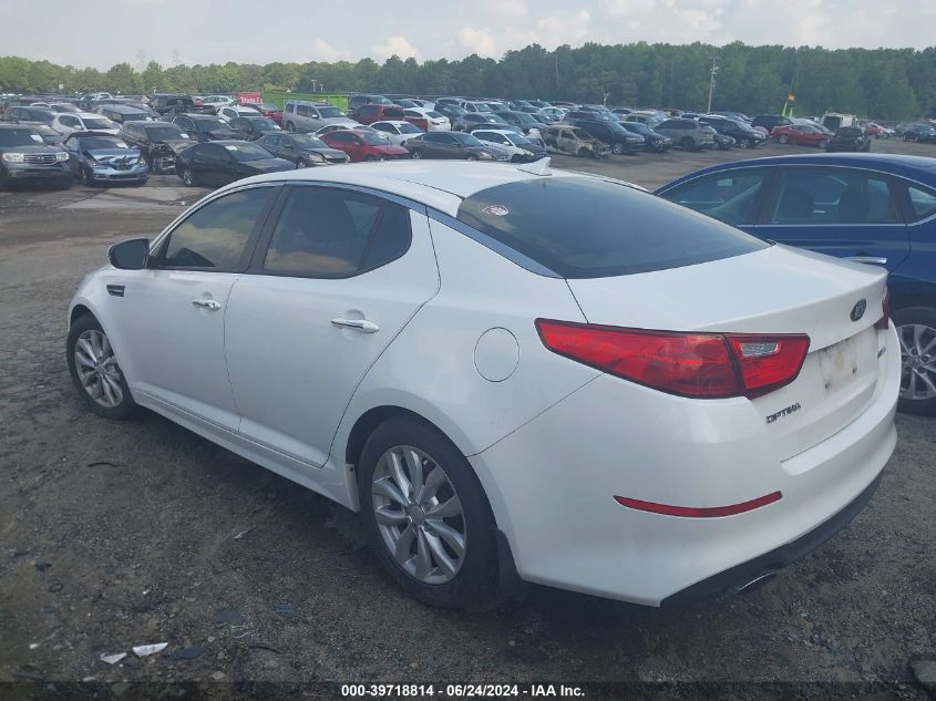 2015 Kia Optima Ex VIN: 5XXGN4A76FG412627 Lot: 39718814