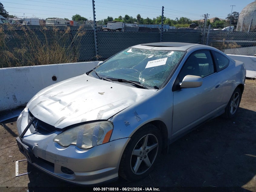 2002 Acura Rsx VIN: JH4DC54872C034443 Lot: 39718818