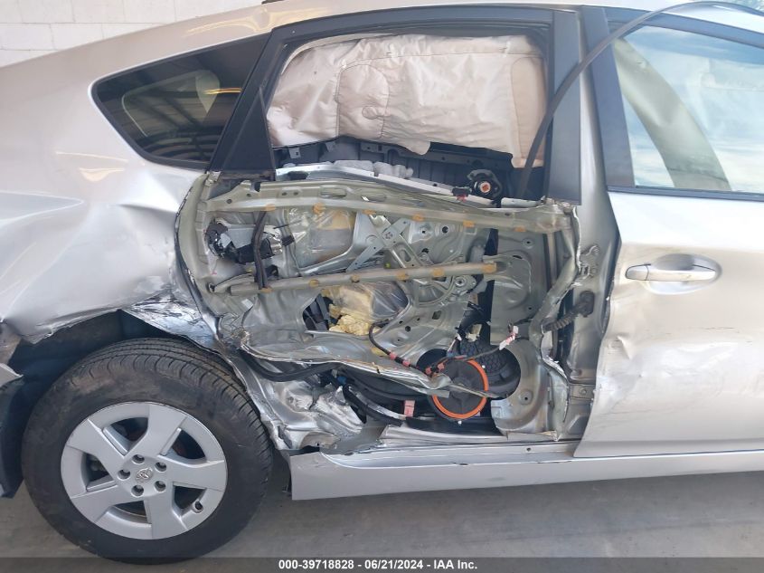 2011 Toyota Prius Three VIN: JTDKN3DU7B0246894 Lot: 39718828