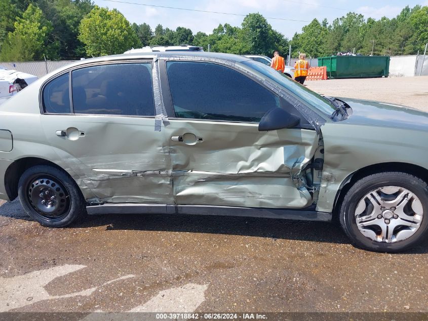 2006 Chevrolet Malibu Ls VIN: 1G1ZS53896F245264 Lot: 39718842