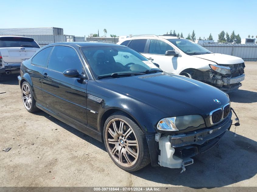 2003 BMW M3 VIN: WBSBL93463JR23450 Lot: 39718844