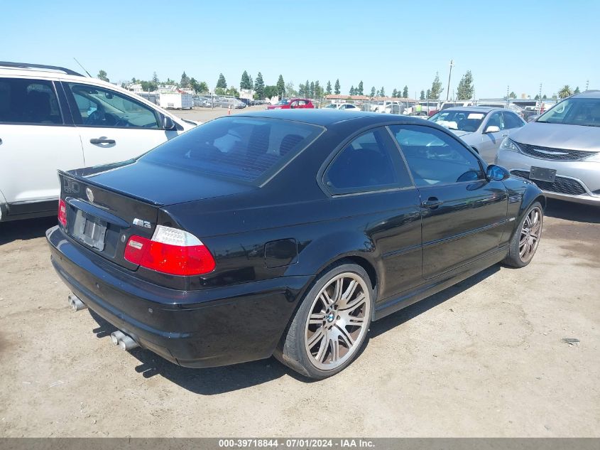 2003 BMW M3 VIN: WBSBL93463JR23450 Lot: 39718844