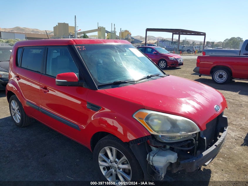 2012 Kia Soul + VIN: KNDJT2A68C7429070 Lot: 39718850