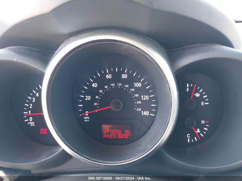 2012 Kia Soul + VIN: KNDJT2A68C7429070 Lot: 39718850