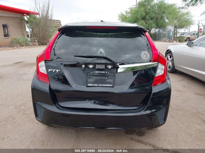 2016 Honda Fit Ex VIN: JHMGK5H76GS001397 Lot: 39718860