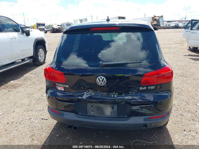 2014 Volkswagen Tiguan S VIN: WVGAV3AX4EW565211 Lot: 39718870