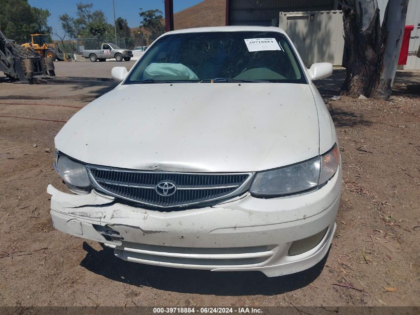 2000 Toyota Camry Solara Sle V6 VIN: 2T1CF28P0YC294655 Lot: 39718884