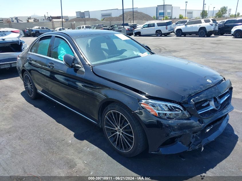 55SWF8DB1KU303553 2019 MERCEDES-BENZ C CLASS - Image 1