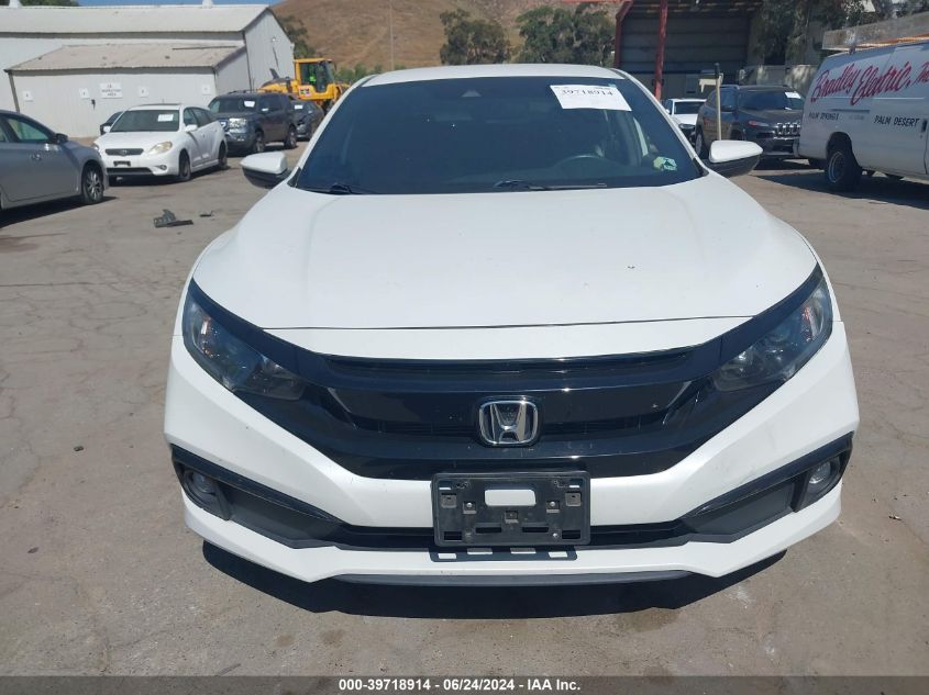 2020 Honda Civic Sport VIN: 2HGFC2F81LH567796 Lot: 39718914