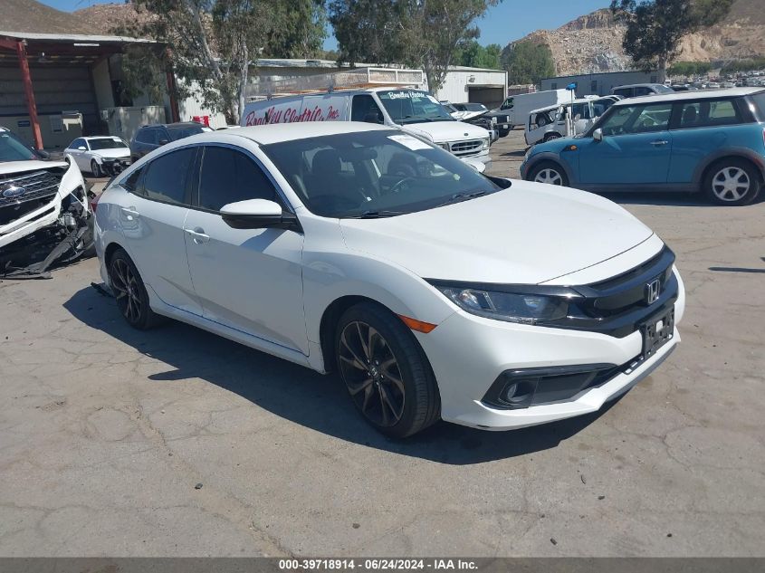 2020 Honda Civic Sport VIN: 2HGFC2F81LH567796 Lot: 39718914