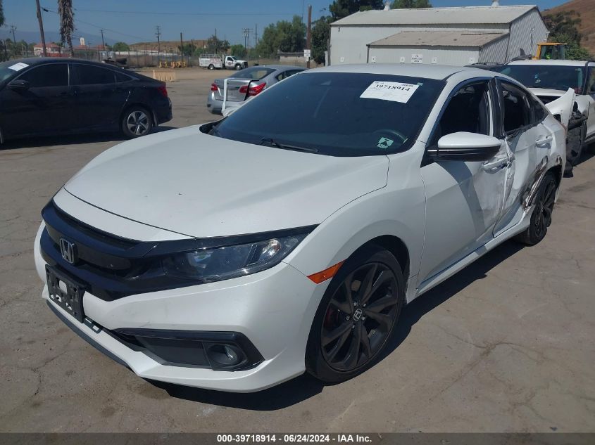 2020 Honda Civic Sport VIN: 2HGFC2F81LH567796 Lot: 39718914