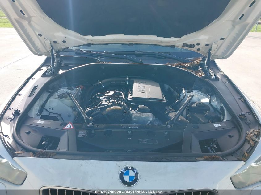 2011 BMW 535I Gran Turismo VIN: WBASN2C58BC201513 Lot: 39718920