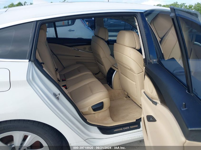 2011 BMW 535I Gran Turismo VIN: WBASN2C58BC201513 Lot: 39718920