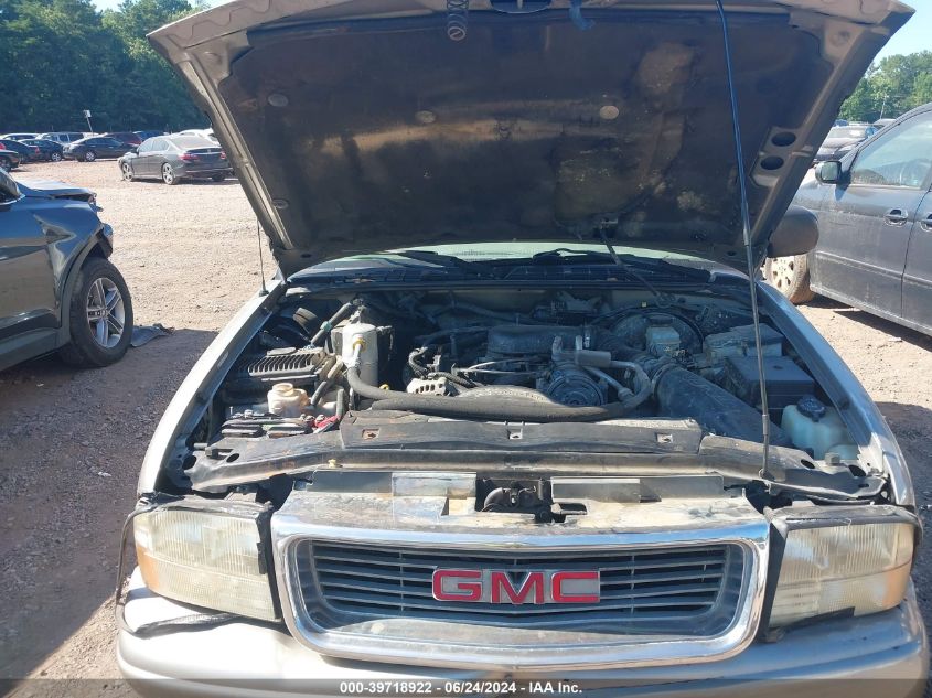 1999 GMC Sonoma Sls VIN: 1GTCS19X0X8529618 Lot: 39718922