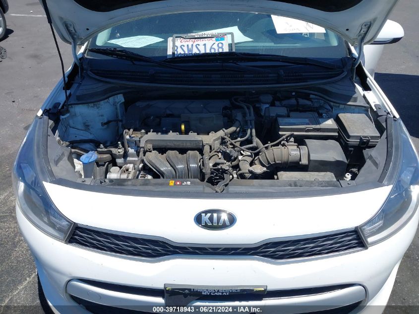 2020 Kia Rio Lx VIN: 3KPA24AD1LE344102 Lot: 39718943