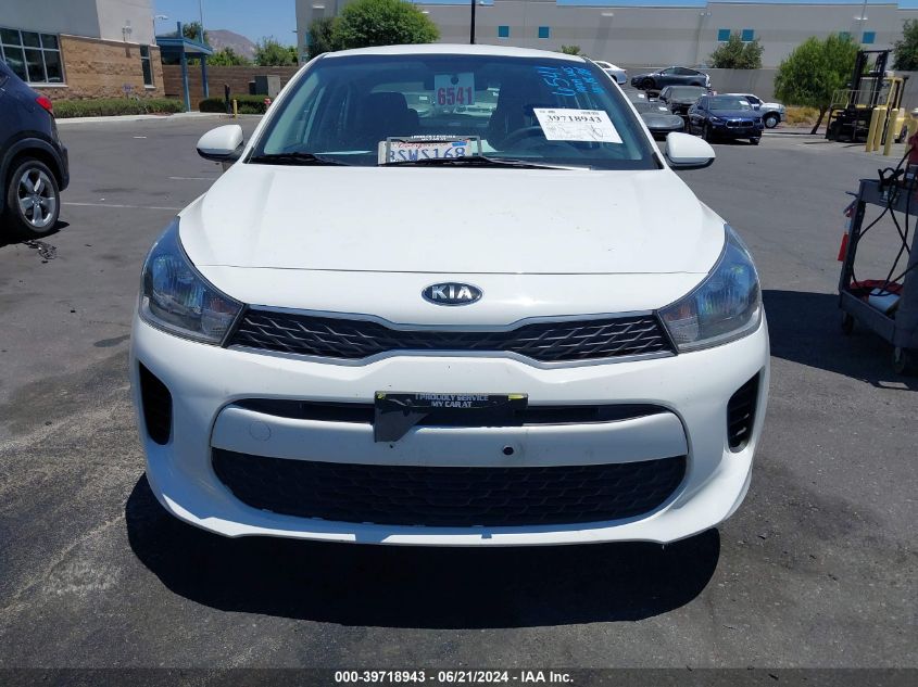 2020 Kia Rio Lx VIN: 3KPA24AD1LE344102 Lot: 39718943