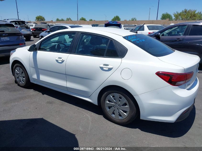 2020 Kia Rio Lx VIN: 3KPA24AD1LE344102 Lot: 39718943