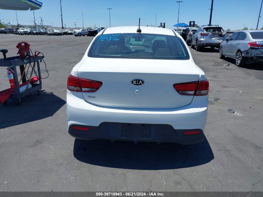 2020 Kia Rio Lx VIN: 3KPA24AD1LE344102 Lot: 39718943