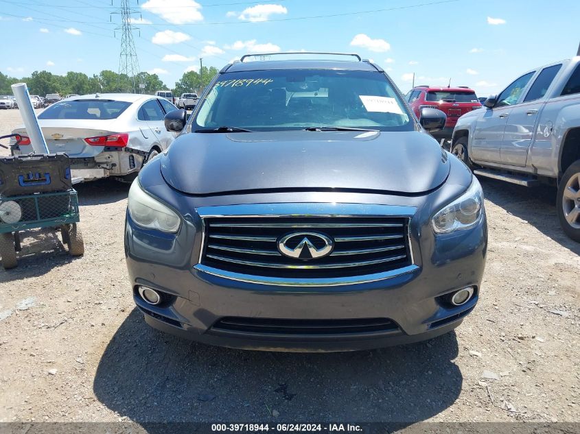 2013 Infiniti Jx35 VIN: 5N1AL0MMXDC337252 Lot: 39718944