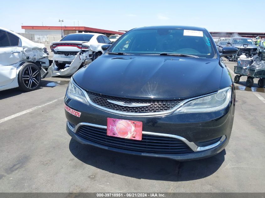 2015 Chrysler 200 Limited VIN: 1C3CCCAB6FN536067 Lot: 39718951