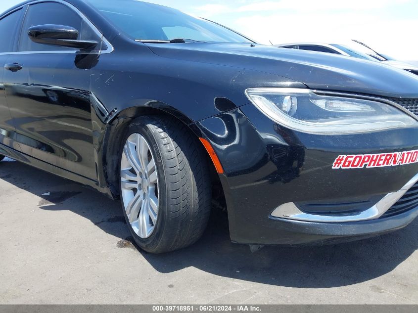 2015 Chrysler 200 Limited VIN: 1C3CCCAB6FN536067 Lot: 39718951