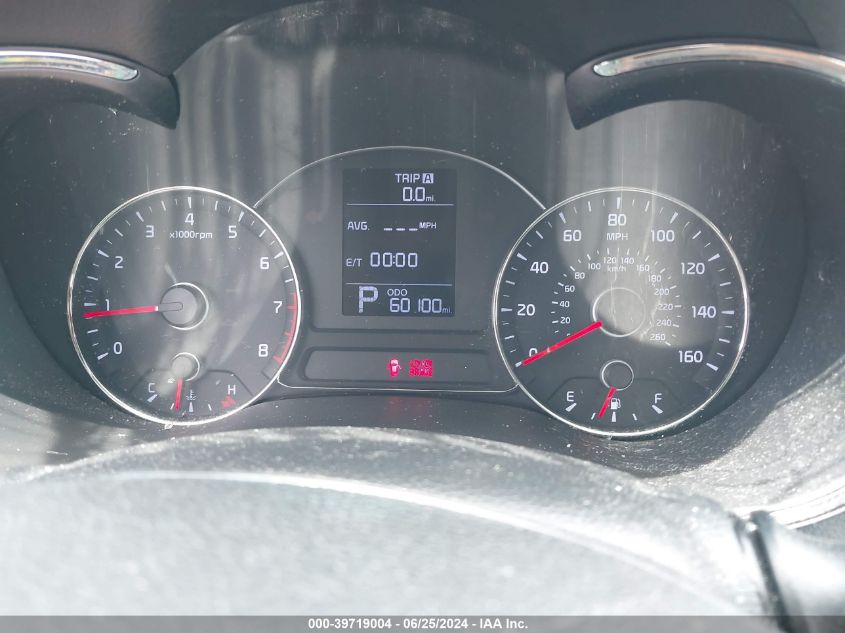 2016 Kia Forte Lx VIN: KNAFX4A6XG5527067 Lot: 39719004