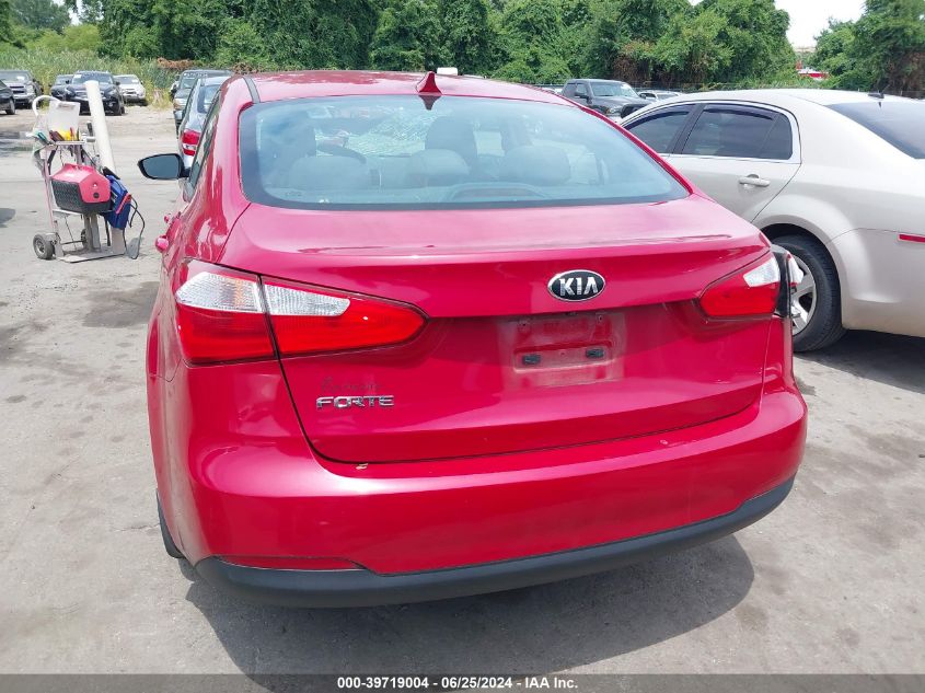 2016 Kia Forte Lx VIN: KNAFX4A6XG5527067 Lot: 39719004