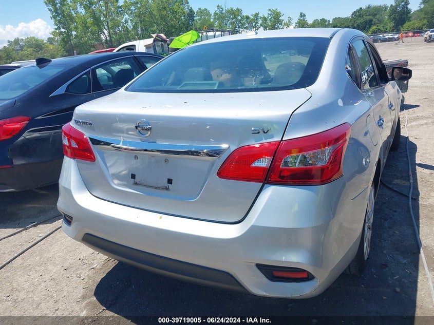 2017 Nissan Sentra Sv VIN: 3N1AB7AP9HY315242 Lot: 39719005
