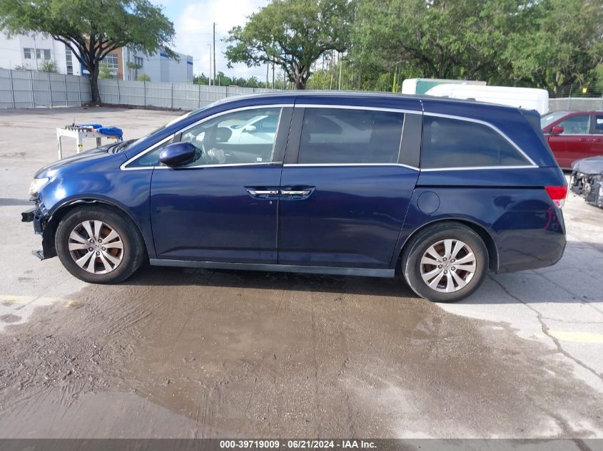 2016 Honda Odyssey Se VIN: 5FNRL5H32GB168776 Lot: 39719009