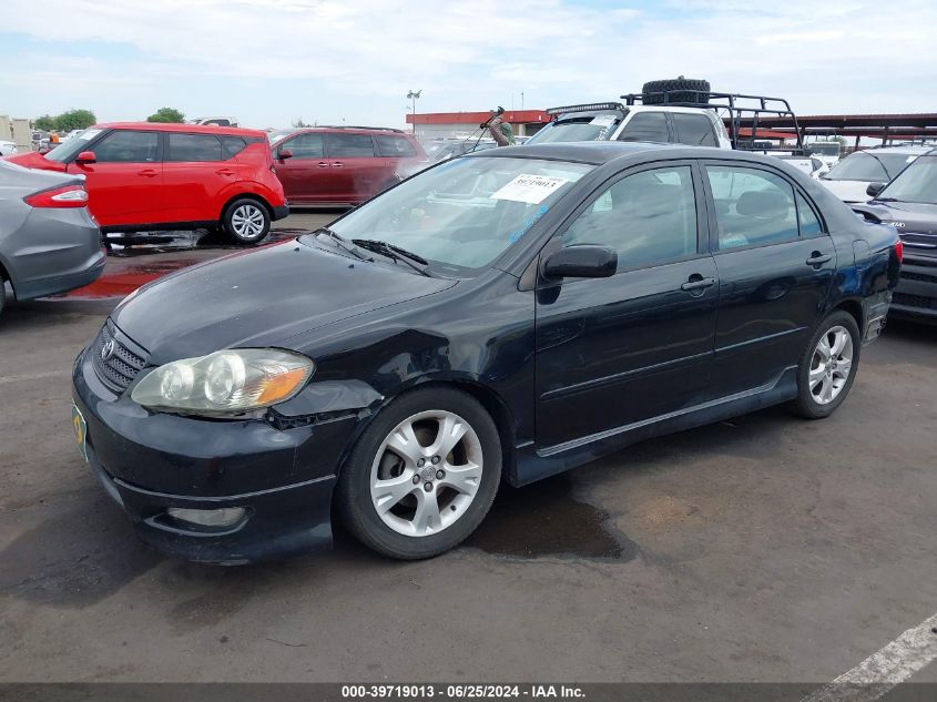 2005 Toyota Corolla Xrs VIN: 2T1BY32E25C378376 Lot: 39719013